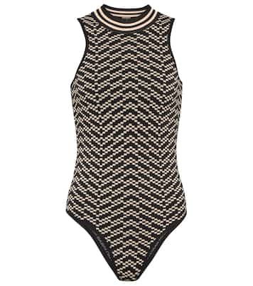 Body aus Jacquard | Dodo Bar Or