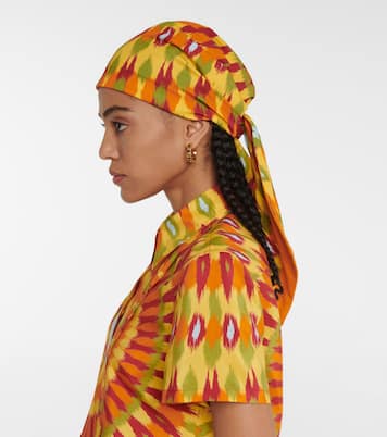 Fascia per capelli in seta e cotone | Valentino
