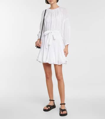 Gracie cotton minidress | Velvet