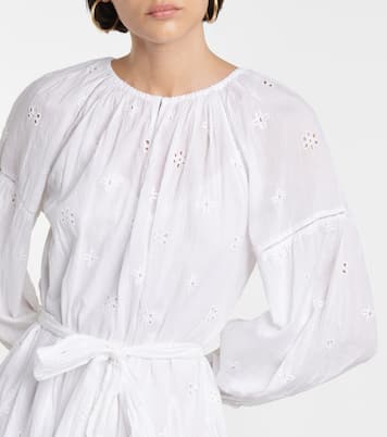 Gracie cotton minidress | Velvet