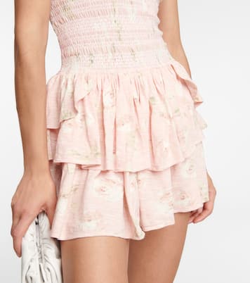 Minikleid Deanna aus Baumwolle | LoveShackFancy