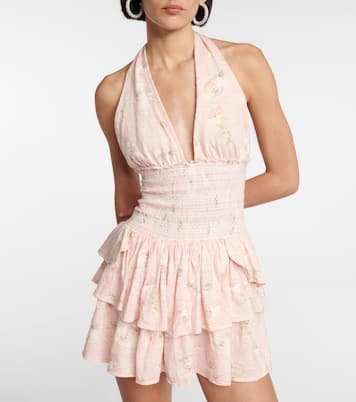 Minikleid Deanna aus Baumwolle | LoveShackFancy