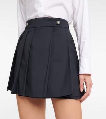 Mini-jupe en laine mélangée | Sportmax