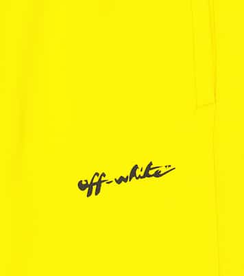 Short de survêtement en coton à logo | Off-White Kids