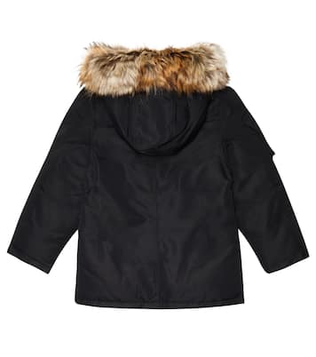 Faux fur-trimmed parka | Polo Ralph Lauren Kids