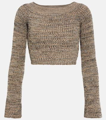 Jersey en mezcla de cachemir cropped | Chloé