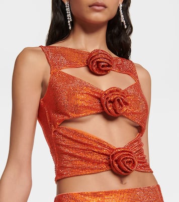 Top cropped con cut-out | Giuseppe di Morabito