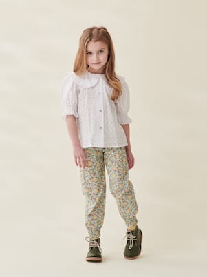 Roda floral cotton pants | La Coqueta