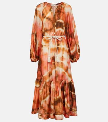 Midikleid Vacay aus Seide | Zimmermann