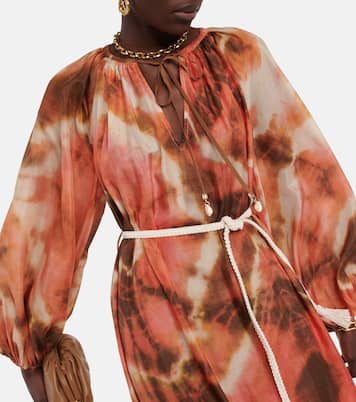 Midikleid Vacay aus Seide | Zimmermann