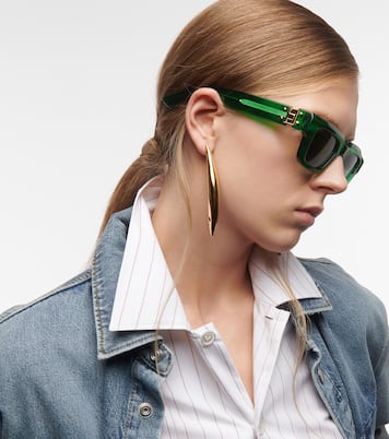 Occhiali da sole rettangolari Hinge | Bottega Veneta