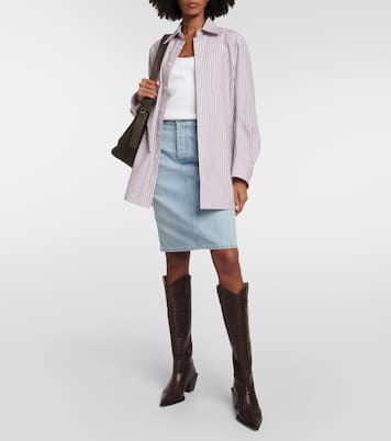 Botas altas Sole Telar de piel | Souliers Martinez