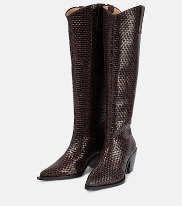 Botas altas Sole Telar de piel | Souliers Martinez
