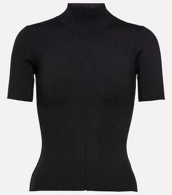 Top in maglia di misto seta | Oscar de la Renta