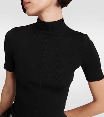 Top in maglia di misto seta | Oscar de la Renta