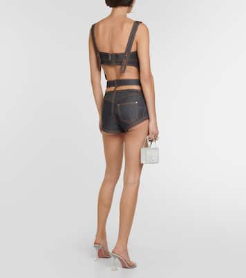 Short en jean à ornements | Area