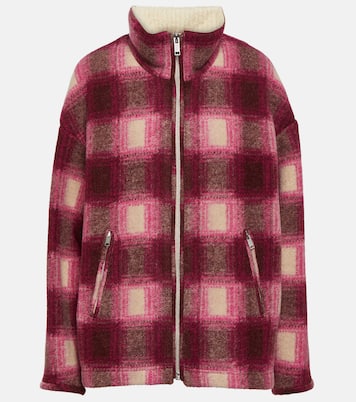 Giovany checked wool-blend jacket | Marant Etoile