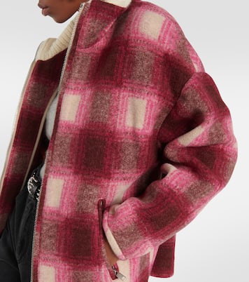 Giovany checked wool-blend jacket | Marant Etoile