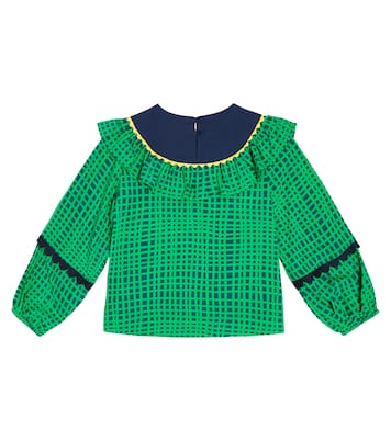 Top a righe con ricamo | Stella McCartney Kids