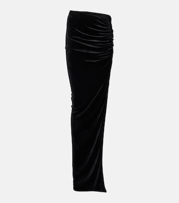 Lilies Maxirock Svita aus Jersey | Rick Owens