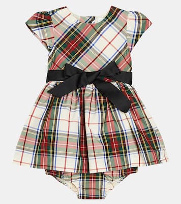 Baby Martyna checked dress and bloomers set | Polo Ralph Lauren Kids