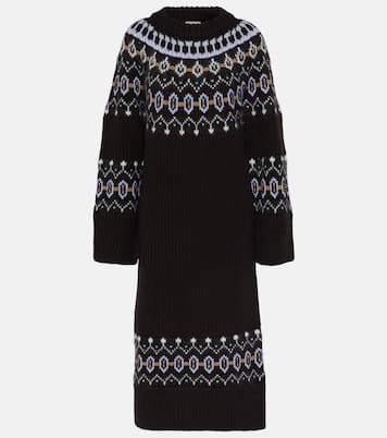 Midikleid Rivka aus einem Kaschmirgemisch | Khaite