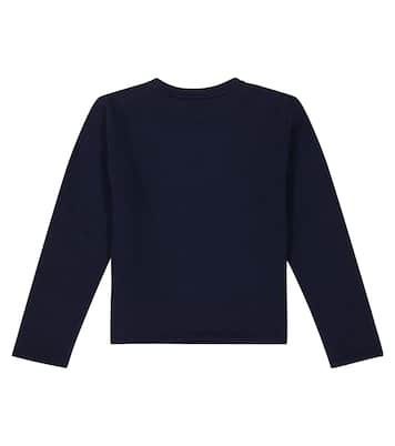 Sudadera en jersey de algodón con logo | Versace Kids