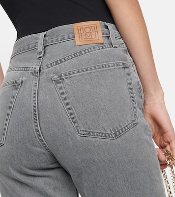 High-rise straight jeans | Toteme