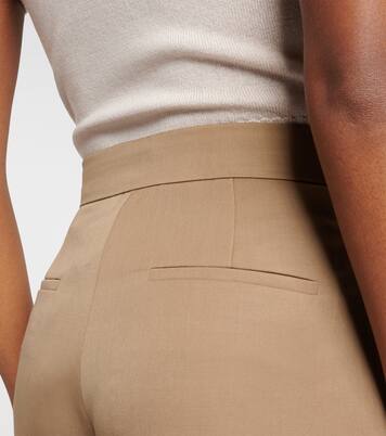 Libbra wool and mohair wide-leg pants | Max Mara