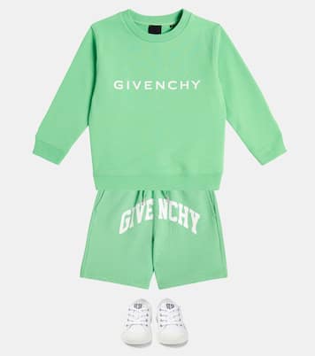 Sudadera de jersey de algodón con logo | Givenchy Kids