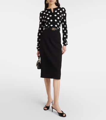 Pantoletten aus Lackleder | Dolce&Gabbana