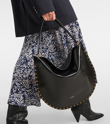 Verzierte Schultertasche Oskan aus Leder | Isabel Marant