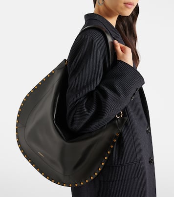 Verzierte Schultertasche Oskan aus Leder | Isabel Marant