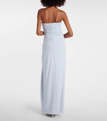 Vestido bustier Emma drapeado de jersey | Simkhai