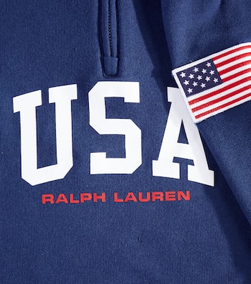 Sudadera de jersey de algodón estampada | Polo Ralph Lauren Kids