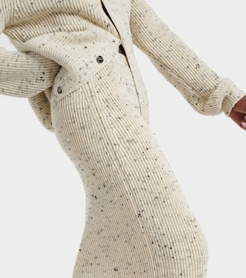 Jupe longue en laine | Bottega Veneta