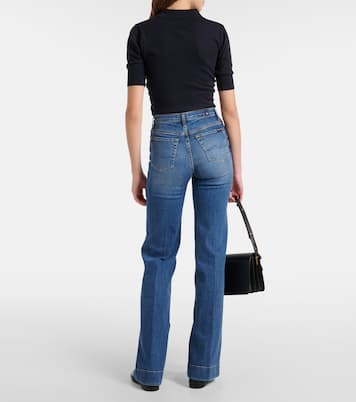 Modern Dojo high-rise flared jeans | 7 For All Mankind