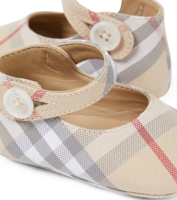 Baby Burberry Check ballet flats | Burberry Kids