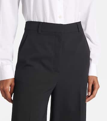 Pantaloni a gamba larga in misto lana | Stella McCartney