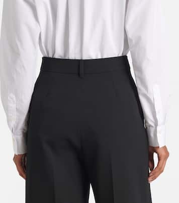Pantaloni a gamba larga in misto lana | Stella McCartney