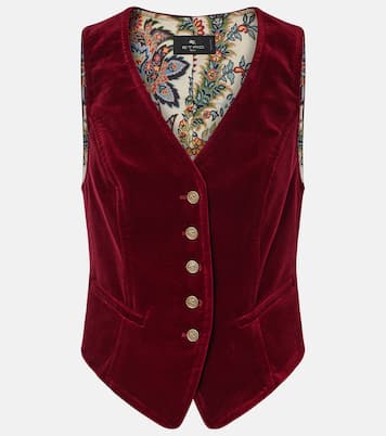 Cotton velvet vest | Etro