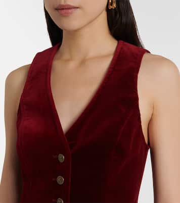 Cotton velvet vest | Etro