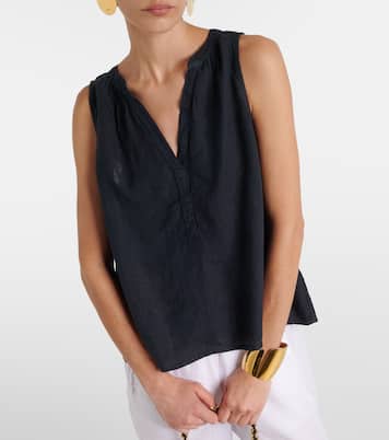 Tacy linen top | Velvet