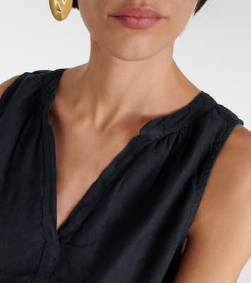 Tacy linen top | Velvet