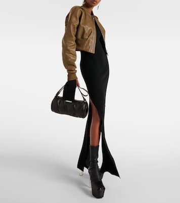 Chaqueta bomber cropped Flight de piel | Rick Owens