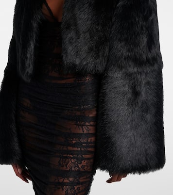 Giacca cropped in shearling | Dolce&Gabbana