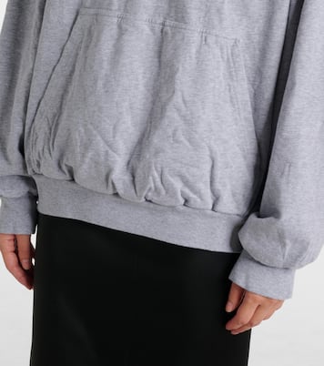 Sudadera con capucha de algodón con logo | Balenciaga