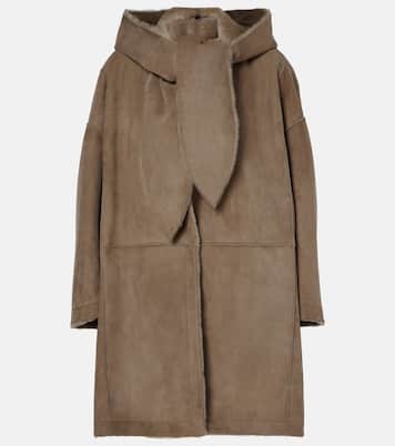 Parnasse shearling-lined suede coat | The Row