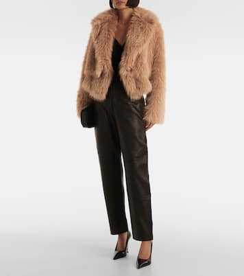 Chaqueta bomber de pelo sintético | The Sei