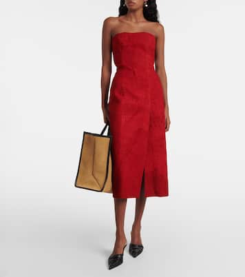Abito midi in suede   | McQueen